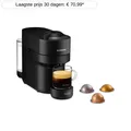 De Longhi Nespresso - Vertuo Pop Env90.b Capsulemachine Zwart