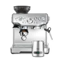 Sage The Barista Express, Geborsteld Roestvrij Staal | Espressomachine met Geintegreerde Conische Molen, 16 Maalinstellingen & Handmatig Stoompijpje v