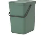 Brabantia Sort & Go Prullenbak - 25 liter - Fir Green