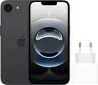 Apple iPhone 16e 128GB Zwart + Apple Snellader