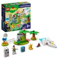 LEGO 10962 DUPLO Disney and Pixar Buzz Lightyears Planetenmission Weltraum-Spielzeug mit Raumschiff und Roboter für Kleinkinder, Mädchen und Jungen ab
