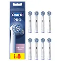 Oral-B Pro Sensitive Clean elektrische tandenborstelkop, X-vormige en extra zachte borstelharen voor zacht poetsen en verwijderen van tandplak, verpak