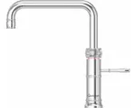 Quooker Classic Fusion Square Keukenkraan - Kokend - Warm & Koud Water - Kindveilige Dubbeldruk - Chroom