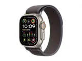Apple Watch Ultra 2 GPS + cellular, 49 mm Titangehäuse, Trail Loop Blau/Schwarz – M/L