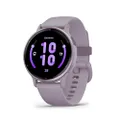 Garmin Vivoactive 5 Music, Smartwatch, Sporthorloge, AMOLED-Scherm, 11 dagen batterij, Sportapps 30+, Meditatie, Garmin Pay, Slaapcoaching, Orchid/Orc