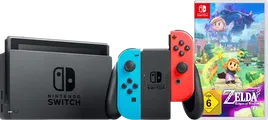 Nintendo Switch Rot/Blau + Zelda: Echoes of Wisdom