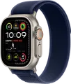 Apple Watch Ultra 2 4G 49u00a0mm Argent Boucle Trail Bleu S/M