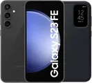 Samsung Galaxy S23 FE 128GB Grijs 5G + Smart View Book Case Zwart