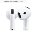 Apple Draadloze Oordopjes Airpods 4 Actieve Ruisonderdrukking + Oplaadcase Wit