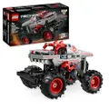 LEGO Technic Monster Jam ThunderROARus med pull-back Fordonslekset med leksaksbil för barn som älskar dinosaurier, Present till pojkar och flickor frå