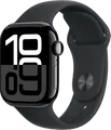 Apple Watch Series 10 42 mm Schwarz Sportarmband M/L