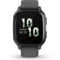 Garmin Venu Sq 2 - 40 mm - schaduwgrijs - smart watch met band - silicone - schaduwgrijs - afmeting pols: 125-190 mm - display 1.41" - Bluetooth, ANT+