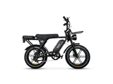 OUXI E-Bike 250W Motor Elektrofahrrad 20" x 4.0 Fatbike Hydraulische Scheibenbremsen NFC-Entsperrung 60Nm Drehmoment Vorne & Hinten Gepäckträger (V8)