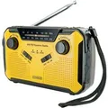 Schwaiger UKW Outdoor Radio RADK0001 Radio (Handkurbel, Solarpanel, spritzwassergeschützt, stoßfest)