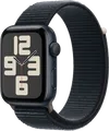 Apple Watch SE (2022) 44 mm Mitternacht Aluminium Sport Loop