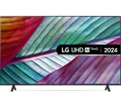 65&#8243; LG 65UR75006LK Smart 4K Ultra HD HDR LED TV, Silver/Grey