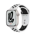 APPLE Watch Series 7 Nike GPS 41mm in alluminio Galassia - Sport platino/nero