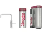 Quooker Fusion Square Kokendwaterkraan - PRO3 boiler - CUBE reservoir - Chroom 5in1