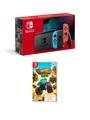 Nintendo Switch Neon Console & with FREE HotWheels Monster Truck Game