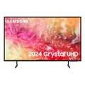 Samsung DU7110 75" Crystal UHD SmartTV, With Crystal Processor 4K, PurColour, Object Tracking Sound Lite, Gaming Hub, Smart TV powered by Tizen, UE75D