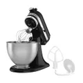 KitchenAid CLASSIC 4,3 L-Küchenmaschinen mit kippbarem Motorkopf, 4.3 L, schwarz