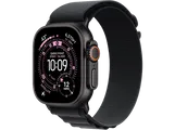 Apple Watch Ultra 3u00a0gps + Cellularu00a0- 49mmu00a0black Titanium Case - Black Alpine Loop Large