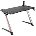 Berserker Gaming ALUM Gaming tafel Zwart, Zilver