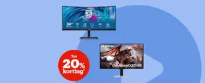 Bespaar tot -25% op monitoren van o.a MSI en Samsung