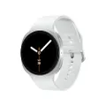 Samsung Galaxy Watch8 Smartwatch mit Galaxy AI, Fitness-Uhr und Fitness-Tracker, Sport Band, Wellness- und Schlaf-Coaching, 40 mm, Bluetooth, Silver, 