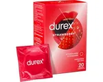 Durex Condooms Aardbeiensmaak - 20 stuks