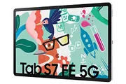 Samsung - Tablet Galaxy Tab S7 FE 12,4 inch met 5G en besturingssysteem Android 64 GB, zilver, ES-versie