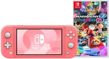 Nintendo Switch Lite Corail + Mario Kart 8 Deluxe Switch