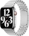 Apple Steel link Band voor de Apple Watch Series 1 / 2 / 3 / 4 / 5 / 6 / 7 / 8 / 9 / SE &#8211; 38 / 40 / 41 mm &#8211; Zilver