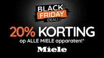 20% korting op ALLE Miele producten!