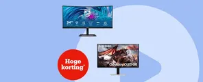 Bespaar tot 25% op monitoren van o.a MSI en Samsung