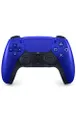 Sony, Manette PlayStation 5 officielle DualSense, Sans fil, Batterie rechargeable, Bluetooth, Compatible avec PS5 et PC, Couleur : Cobalt Blue