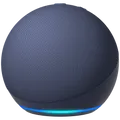 Amazon Echo Dot (5th Generation) - Deep Sea Blue Smart Speaker Blauw