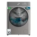 Cecotec Frontlader-Waschmaschine 10 kg Bolero DressCode 10800 Inverter Steel A, 1400 U/min, 16 Prog, Energieeffizienzklasse A, Inverter Plus Motor, St