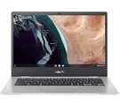 ASUS CX1 14&#8243; Chromebook &#8211; Intel®Celeron, 64 GB eMMC, Silver, Silver/Grey