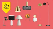 Tot 50% korting op heel veel verlichting
