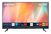 Samsung AU7110 55 Inch Smart TV (2021 Black) – Ultra Clear Picture 4K TV With HDR10+, Crystal Processor, Purcolour, Compatible With Alexa, Adaptive So