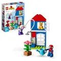 LEGO DUPLO Marvel Spider-Mans huisje, Spidey Constructie Speelgoed voor Peuters, Jongens en Meisjes vanaf 2 Jaar, Superhelden Set, Cadeau voor Kindere
