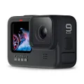 GoPro HERO9 waterdichte sportcamera met lcd-display voor en touchscreen achter, 5K Ultra HD-video, 20MP foto's, 1080P live streaming, webcam, stabilis
