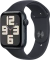 Apple Watch SE (2022) 44 mm Mitternacht Aluminium Sportarmband M/L