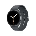 Samsung Galaxy Watch8 Smartwatch mit Galaxy AI, Fitness-Uhr und Fitness-Tracker, Sport Band, Wellness- und Schlaf-Coaching, 44 mm, Bluetooth, Graphite