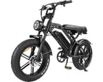 Fatbike V20 Pro - 2024 Oktober Model - Max 25km/u - Legaal - Hydraulische Remmen - Compleet met gratis Alarmsysteem + Achterzitje + Telefoonhouder + V