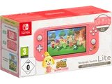 Consola &#8211; Nintendo Switch Lite, Portátil, Controles integrados, Coral + Juego Animal Crossing New Horizons (preinstalado)