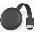 Google Chromecast – Moulez sur Votre téléviseur en HD, Android Streaming Stick – Diffusez Youtube, Netflix, Disney+, Prime et Bien Plus Encore sur Vot