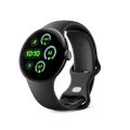 Google Pixel Watch 3 (41 mm) – Android smartwatch with Heart Rate Tracking, Advanced Running from Fitbit, Fitness Insights, 24-Hour Battery – Matte Bl