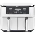 NINJA Heiu00dfluftfritteuse Foodi AF400EU Dual Zone Airfryer, 2470 W, mit 6 Programmen, 9,5 L fu00fcr bis 8 Personen